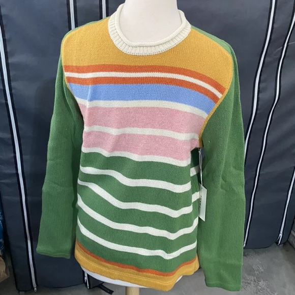 FRAME Classic Fit size small Camp Crewneck Sweater - Picture 6 of 8